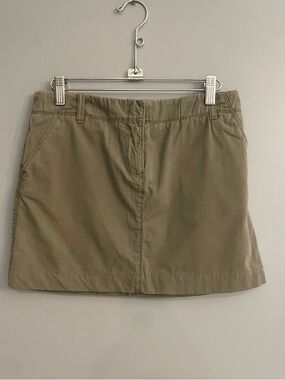 Y2K J Crew Casual Mini Skirt